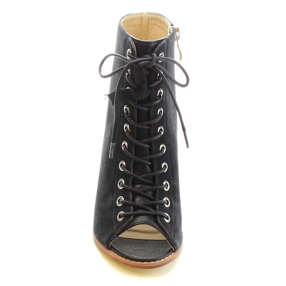 Nelly Lace-Up Heeled Sandals - Picture 4 of 15